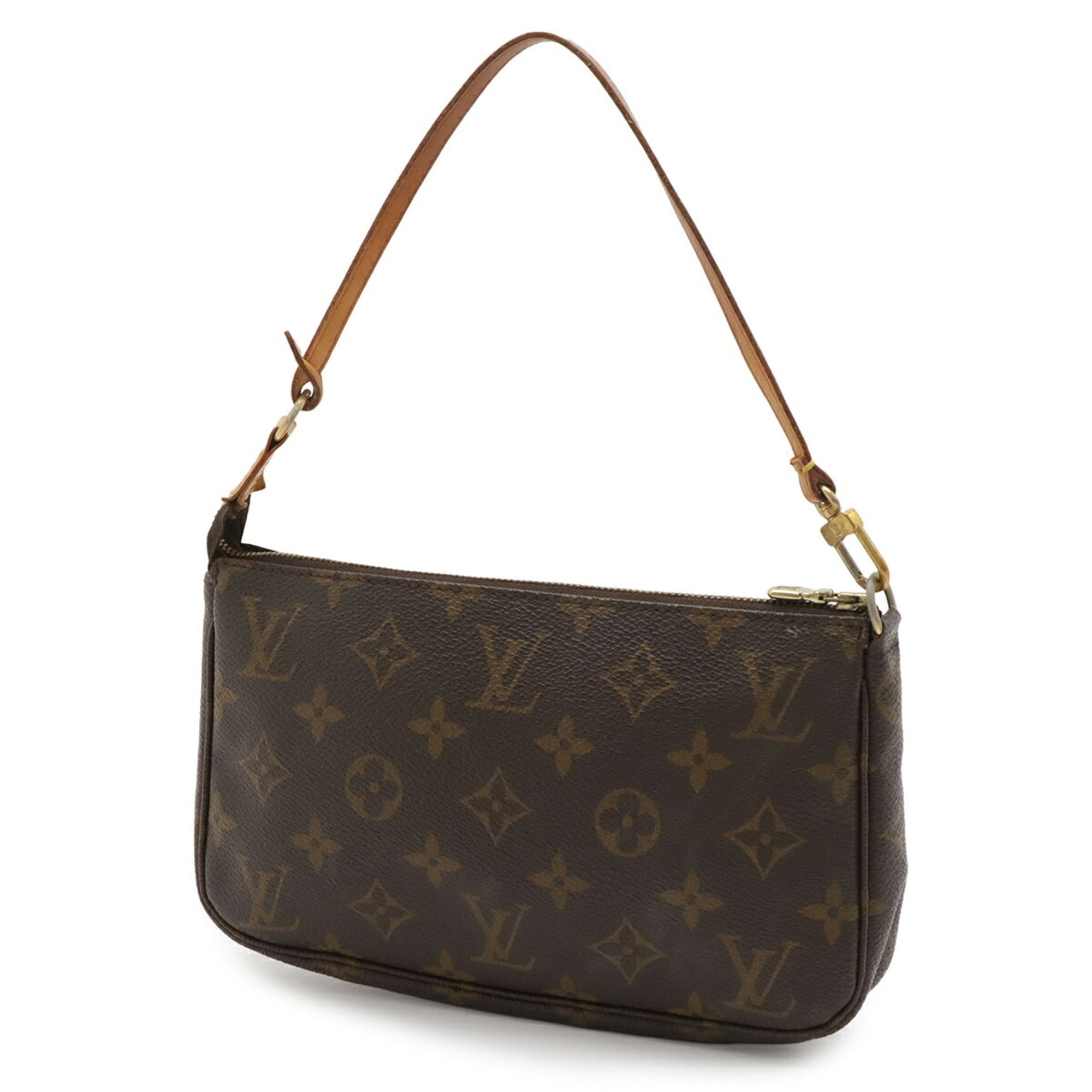 Louis Vuitton Brown Monogram Monogram Pvc Handbag Pochette Pouch