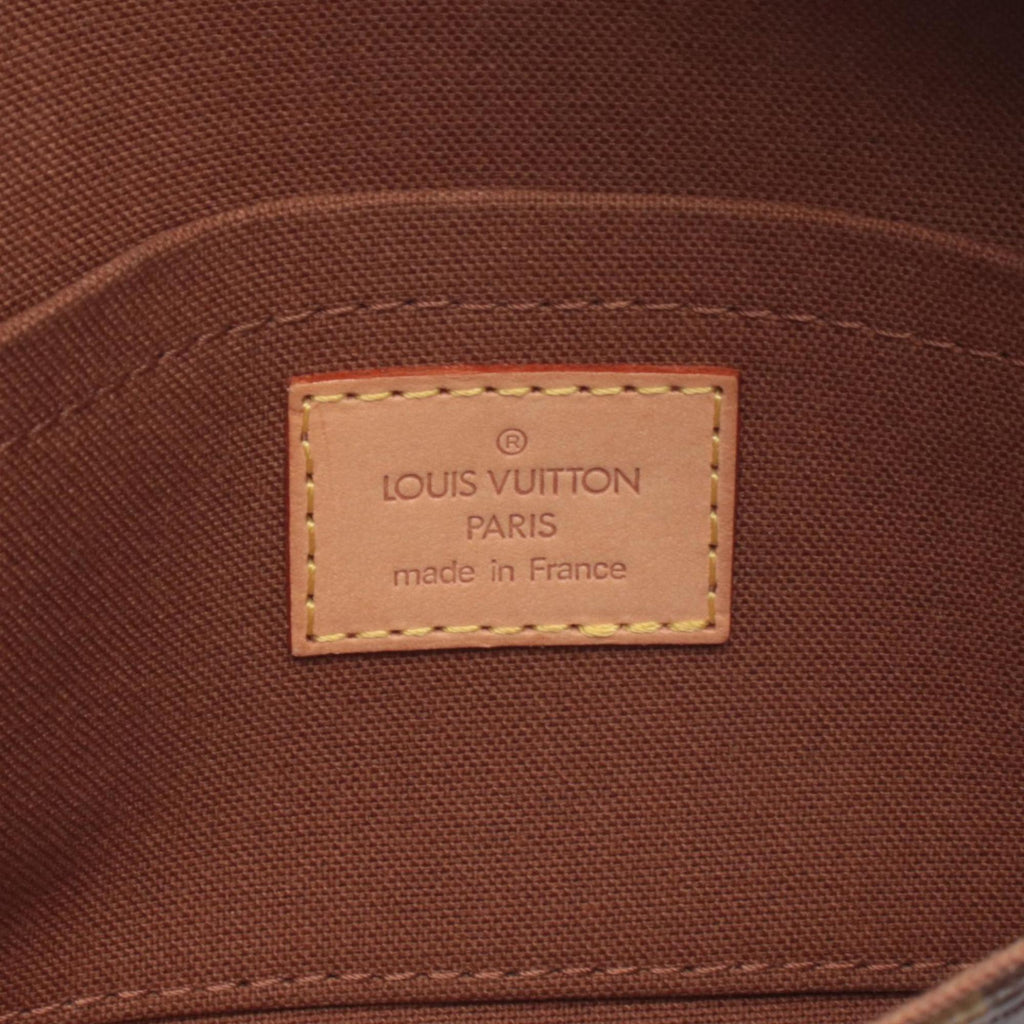 Louis Vuitton Brown Monogram Coated Canvas Leather Fanny Pack Pochette