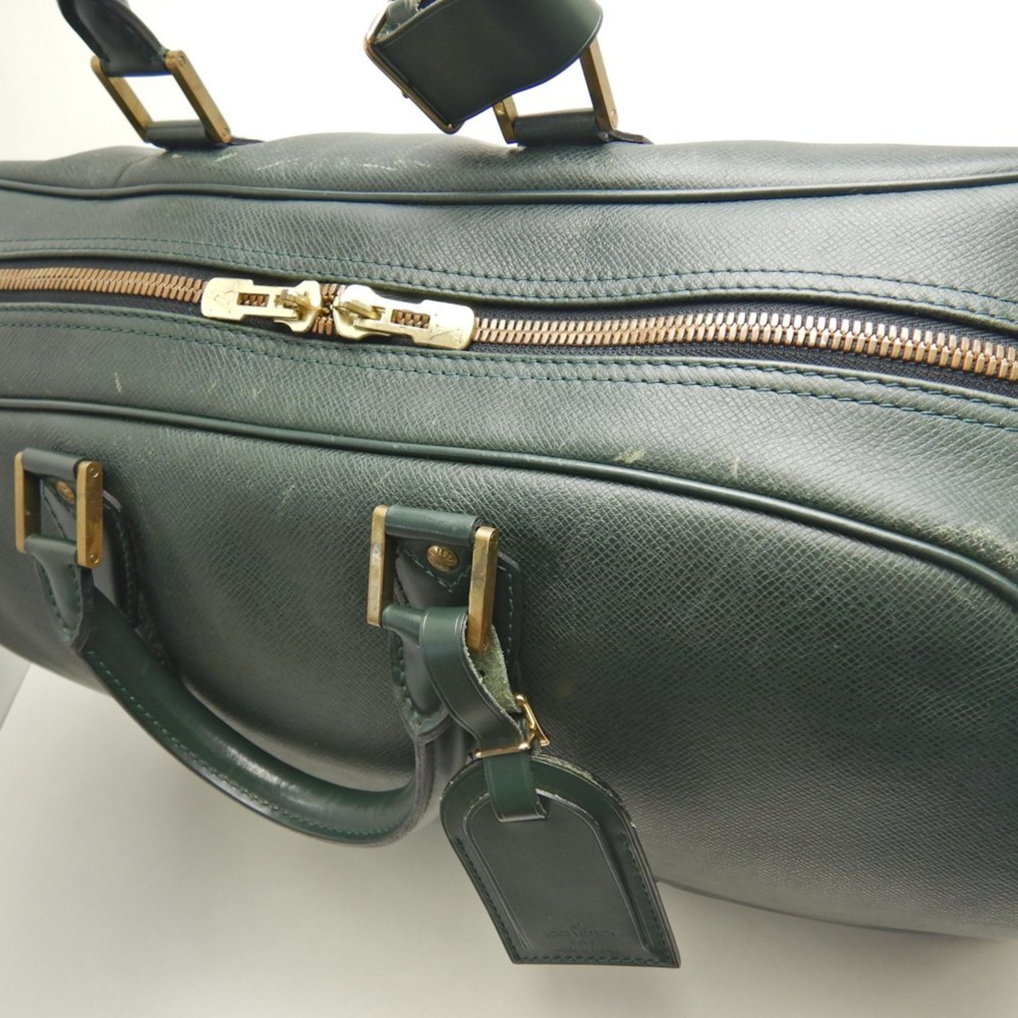 Louis Vuitton Episea Taiga Leather Boston Bag