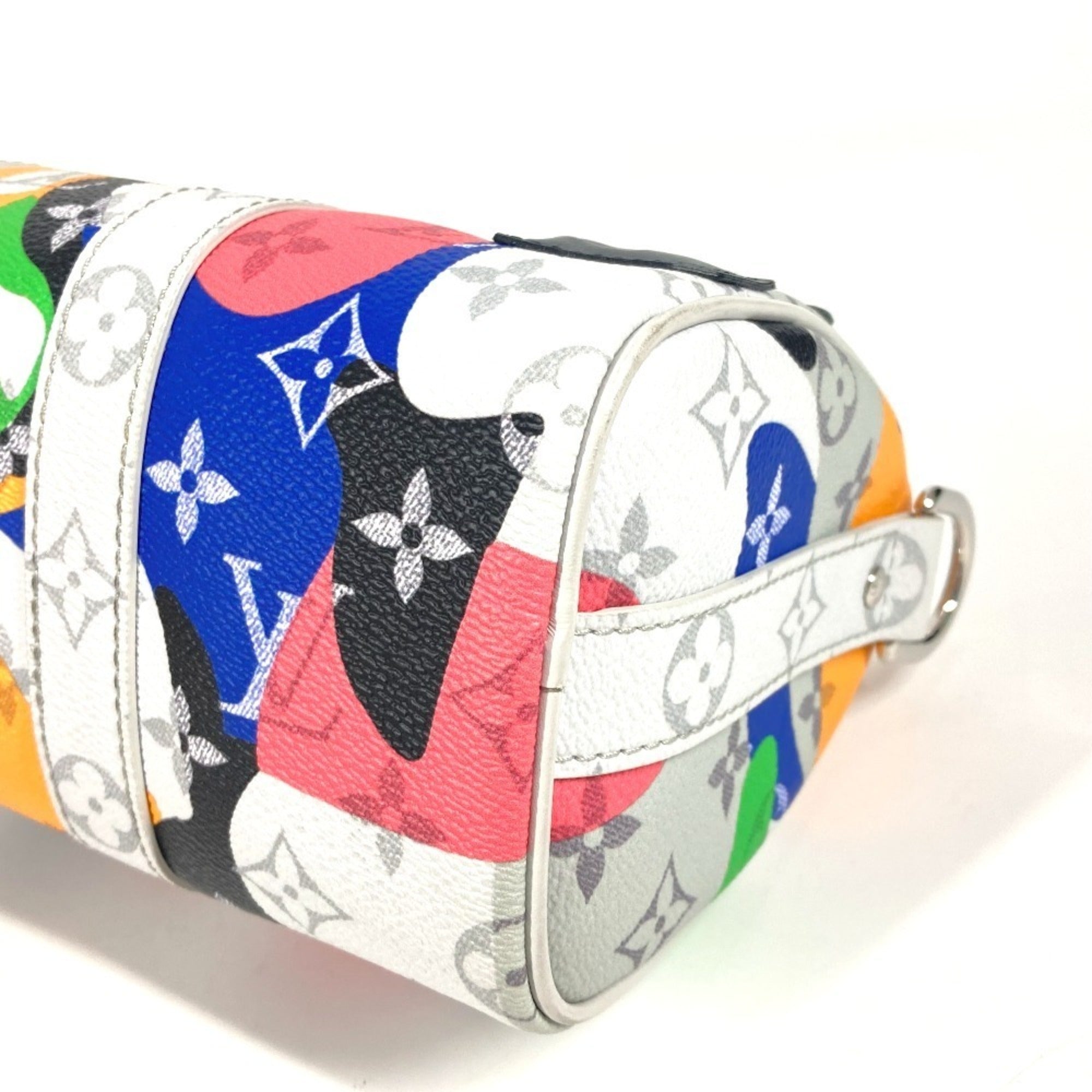 Louis Vuitton Multi-Color Monogram Leather Boston Bag Handbag Shoulder Bag