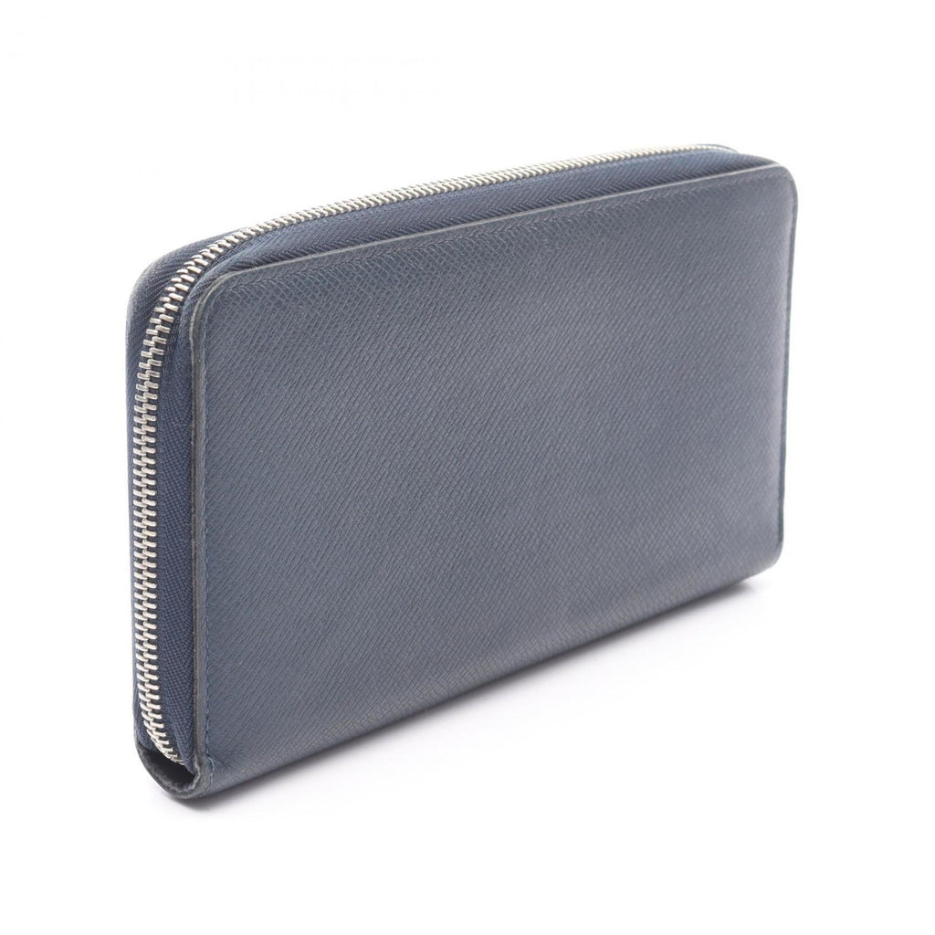 Louis Vuitton Navy Ocean Taiga Leather Long Wallet