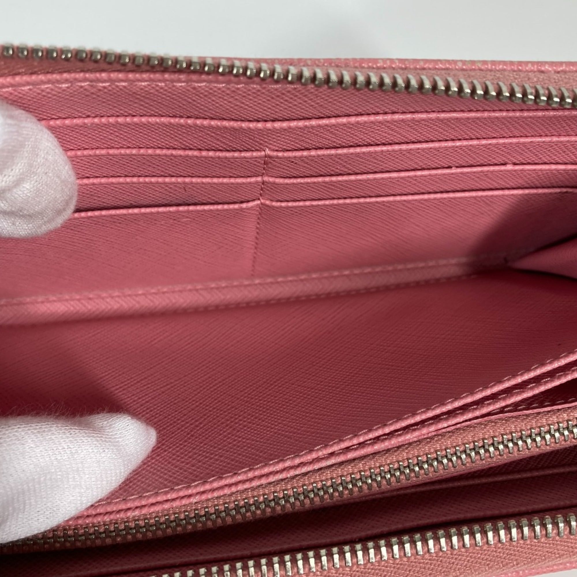 Prada Pink Other Long Wallet (Bi-Fold)