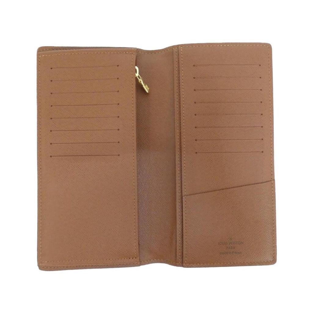 Louis Vuitton Monogram Marron Coated Canvas Long Wallet