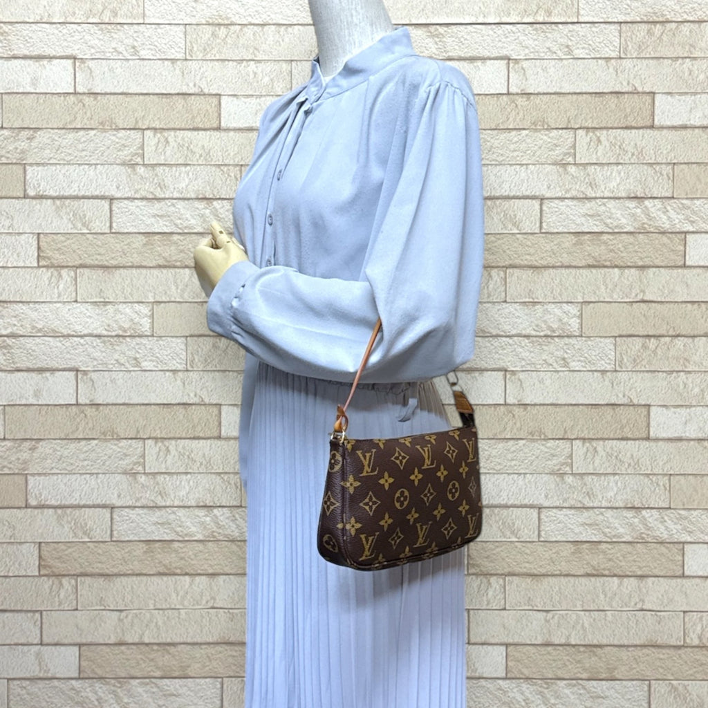Louis Vuitton Brown Monogram Handbag