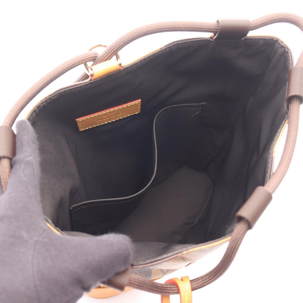 Louis Vuitton Brown Monogram Coated Canvas Shoulder Bag