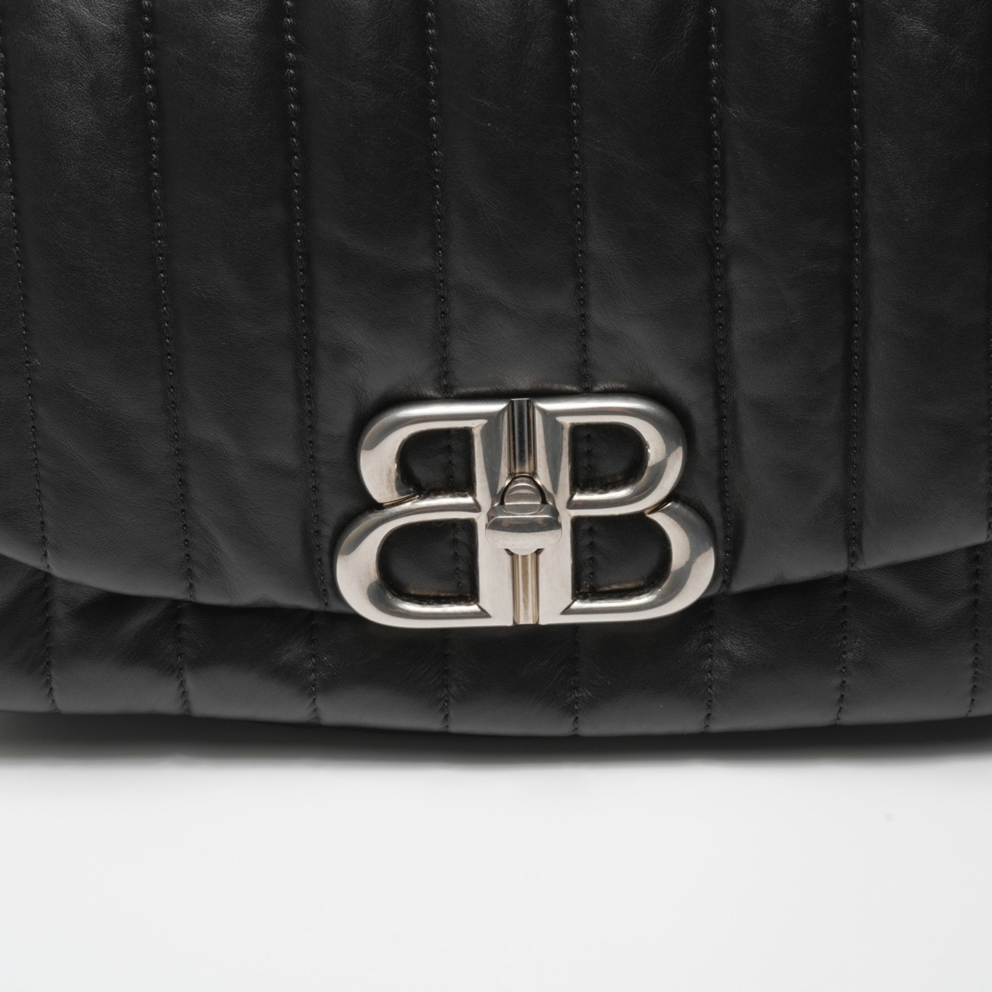 Balenciaga Black Leather Shoulder