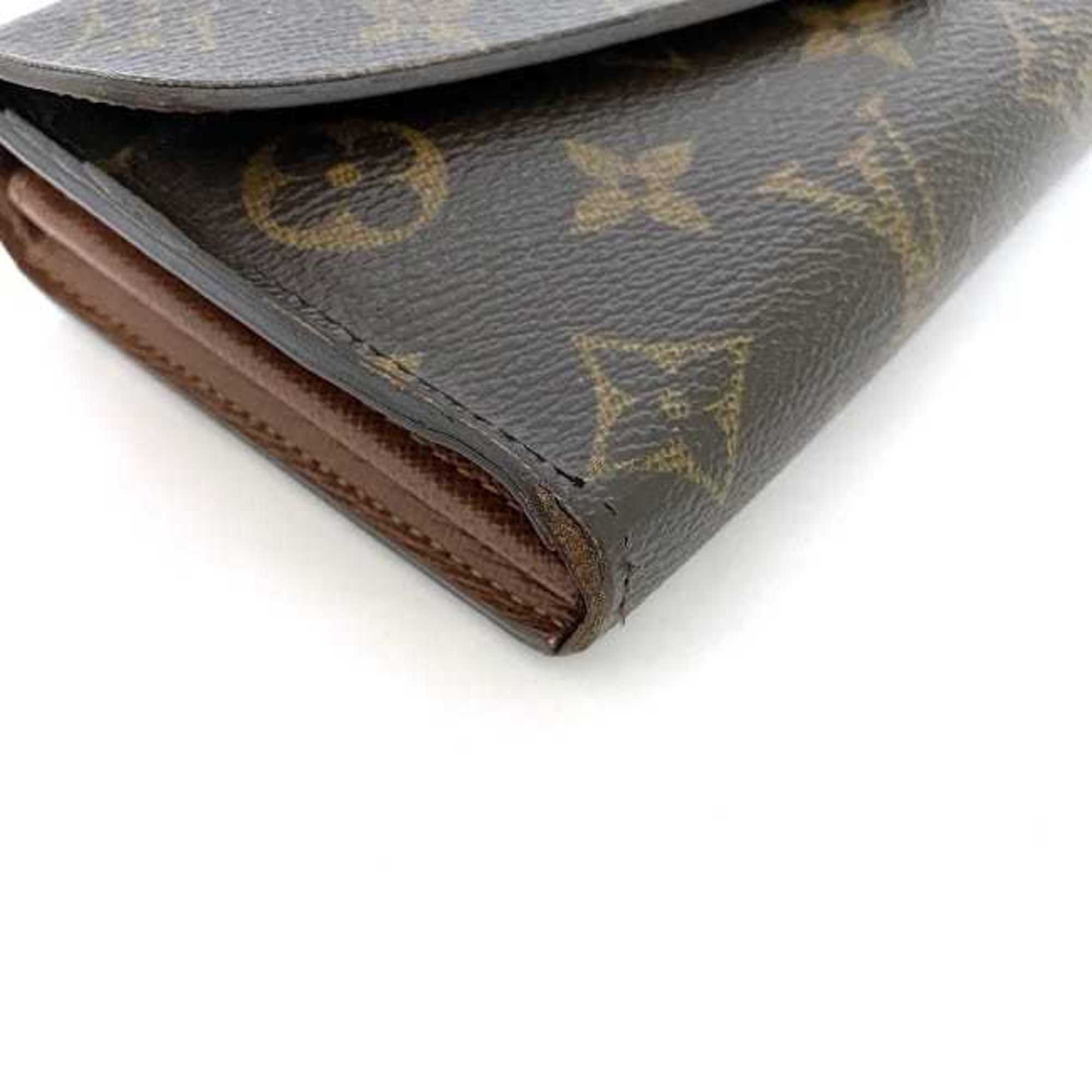 Louis Vuitton Monogram Brown Galle Monogram Monogram Long Wallet