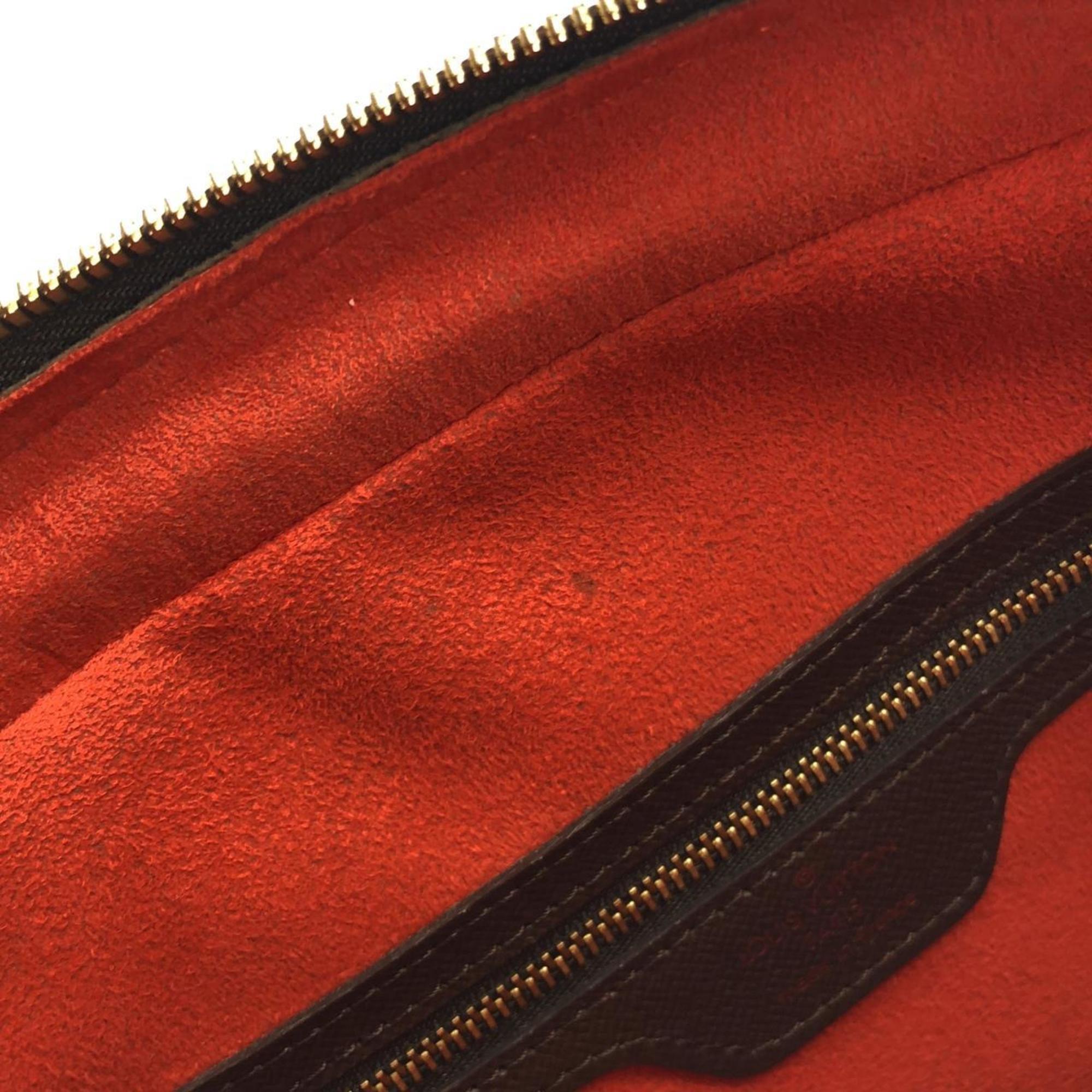 Louis Vuitton Damier Ebene Coated Canvas Handbag