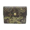 Louis Vuitton Monogram Dentelle Gold Brown Monogram Coin Purse/Coin Case