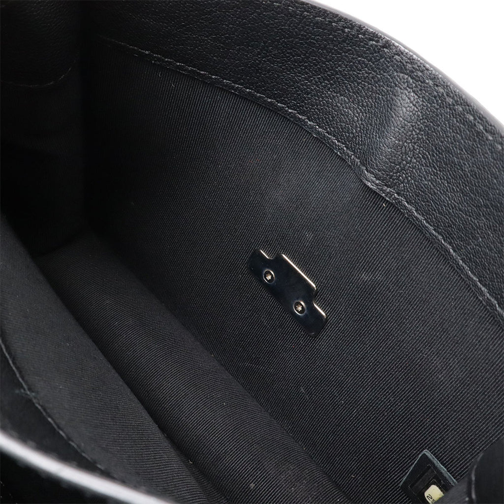 Chanel Black Leather Shoulder Bag