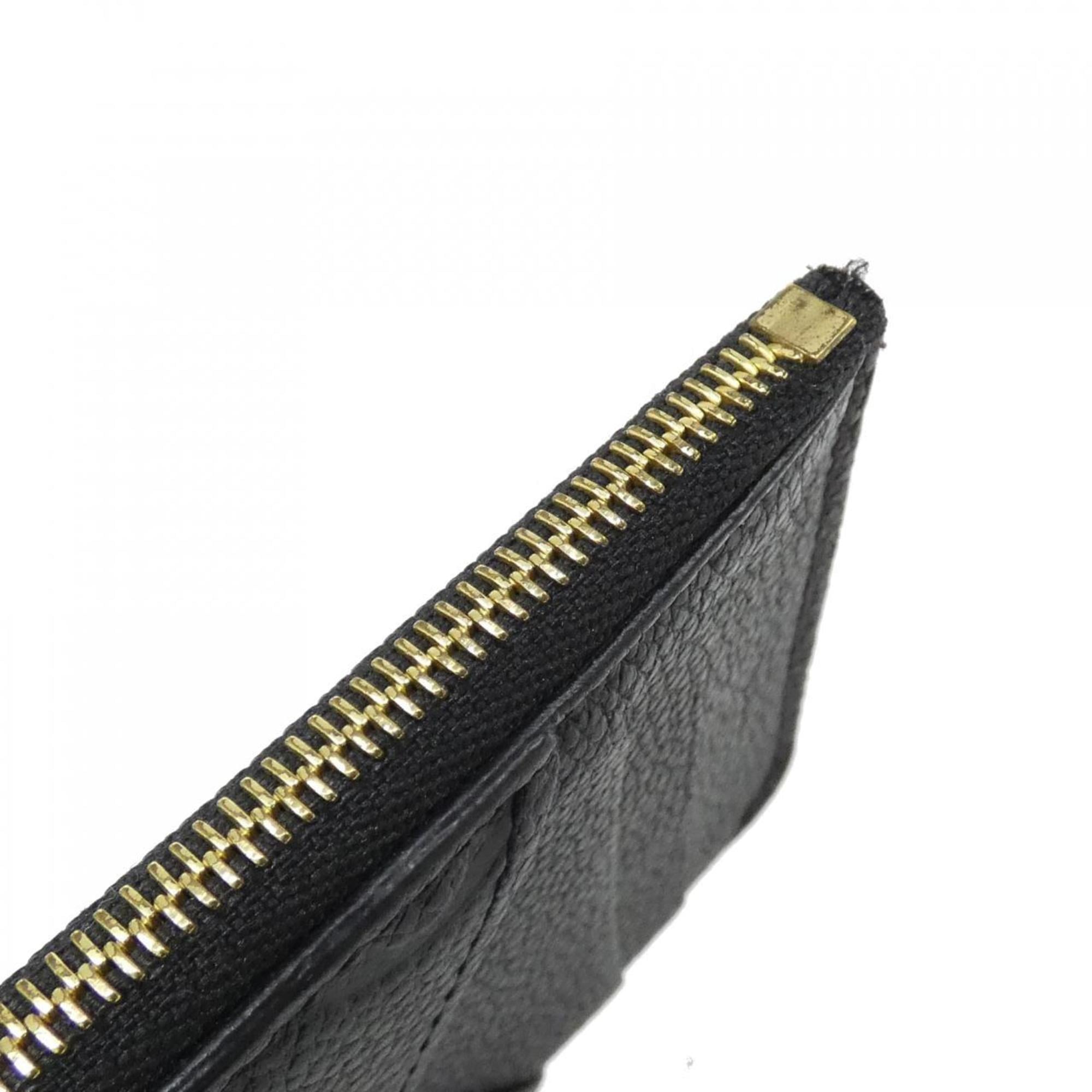 Louis Vuitton Monogram Empreinte Black Leather Coin Purse/Coin Case
