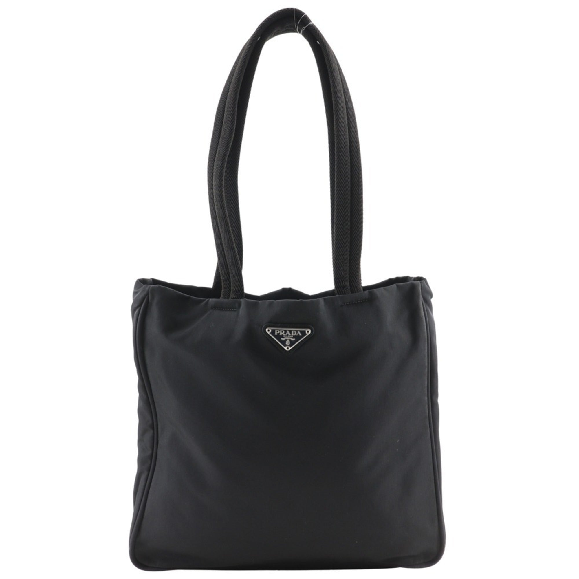 Prada Black Nylon Tote Bag