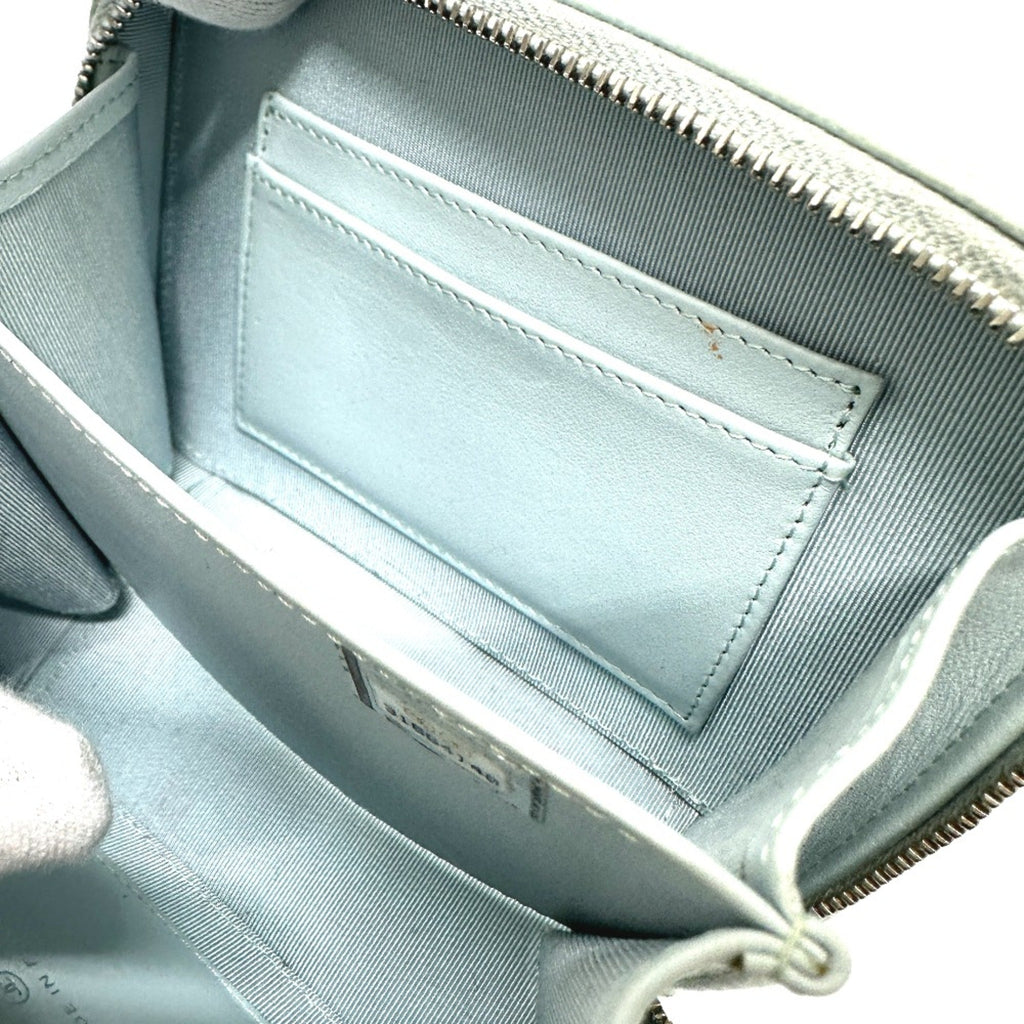 Chanel Blue Leather Shoulder Bag