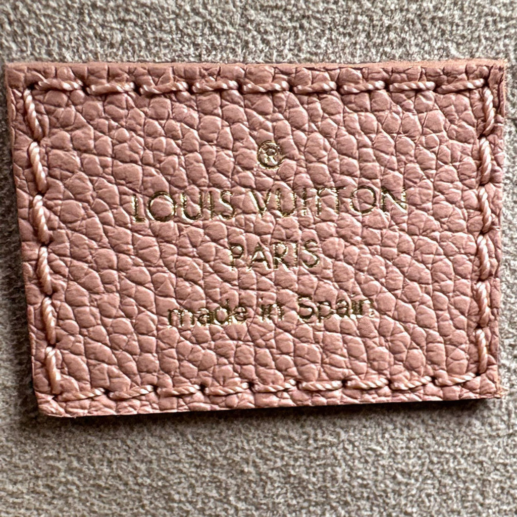 Louis Vuitton Cream Pink Monogram Empreinte Handbag Shoulder Bag