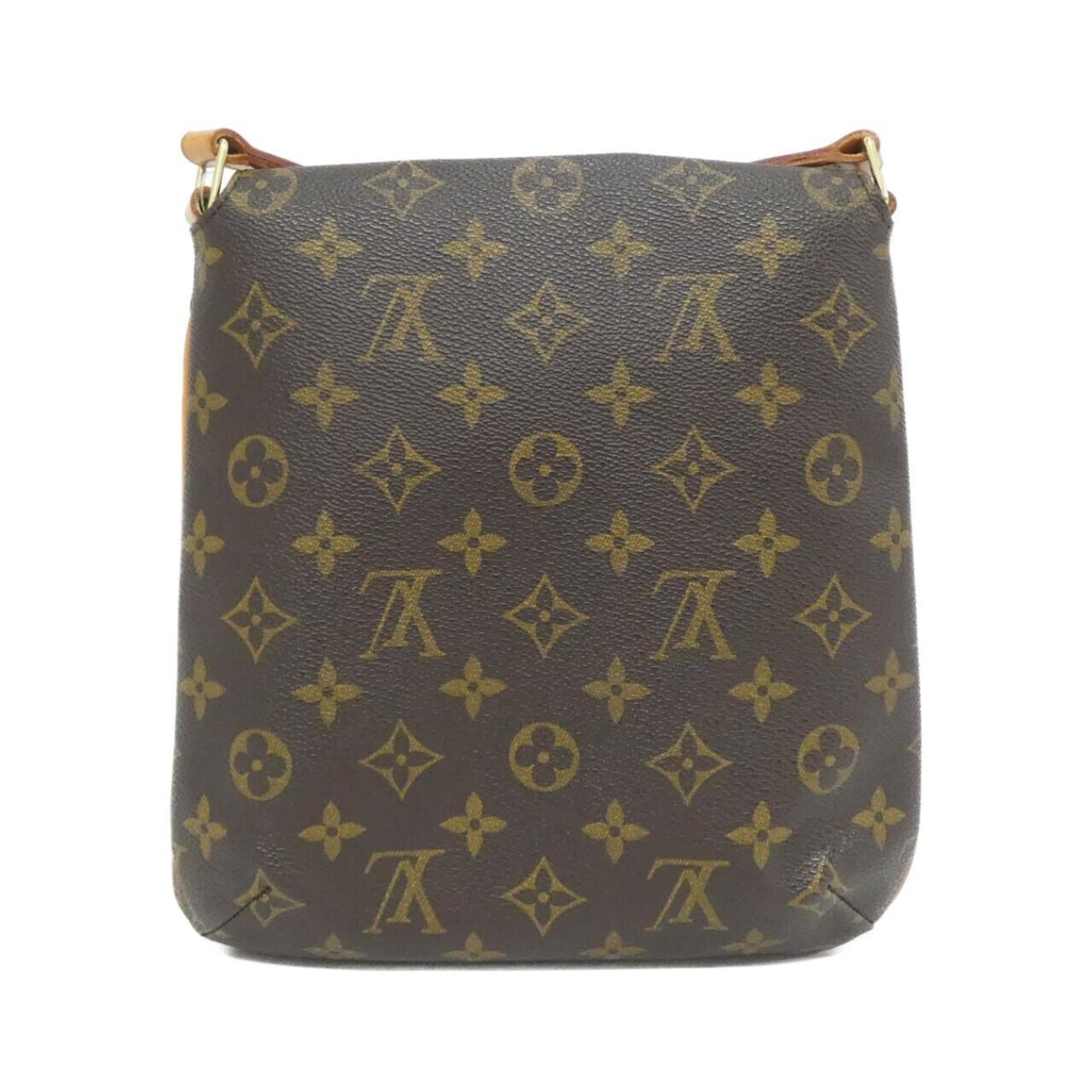 Louis Vuitton Marron Coated Canvas Shoulder Bag