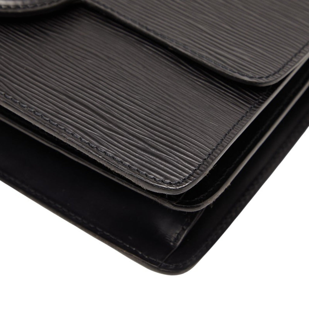 Louis Vuitton Black Noir Leather Shoulder Bag