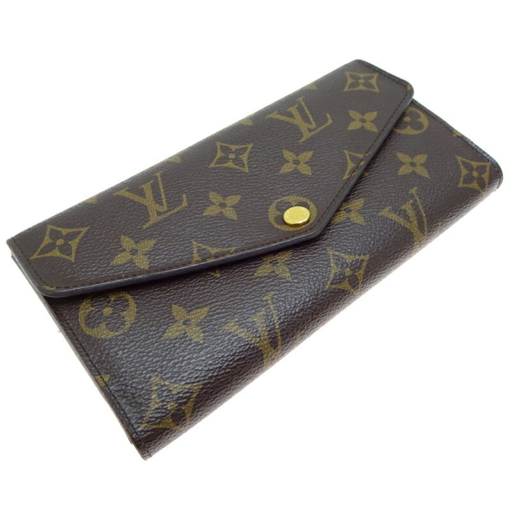 Louis Vuitton Brown Monogram Monogram Long Wallet