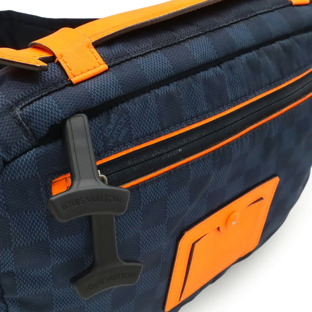 Louis Vuitton Navy Orange Nylon Fanny Pack