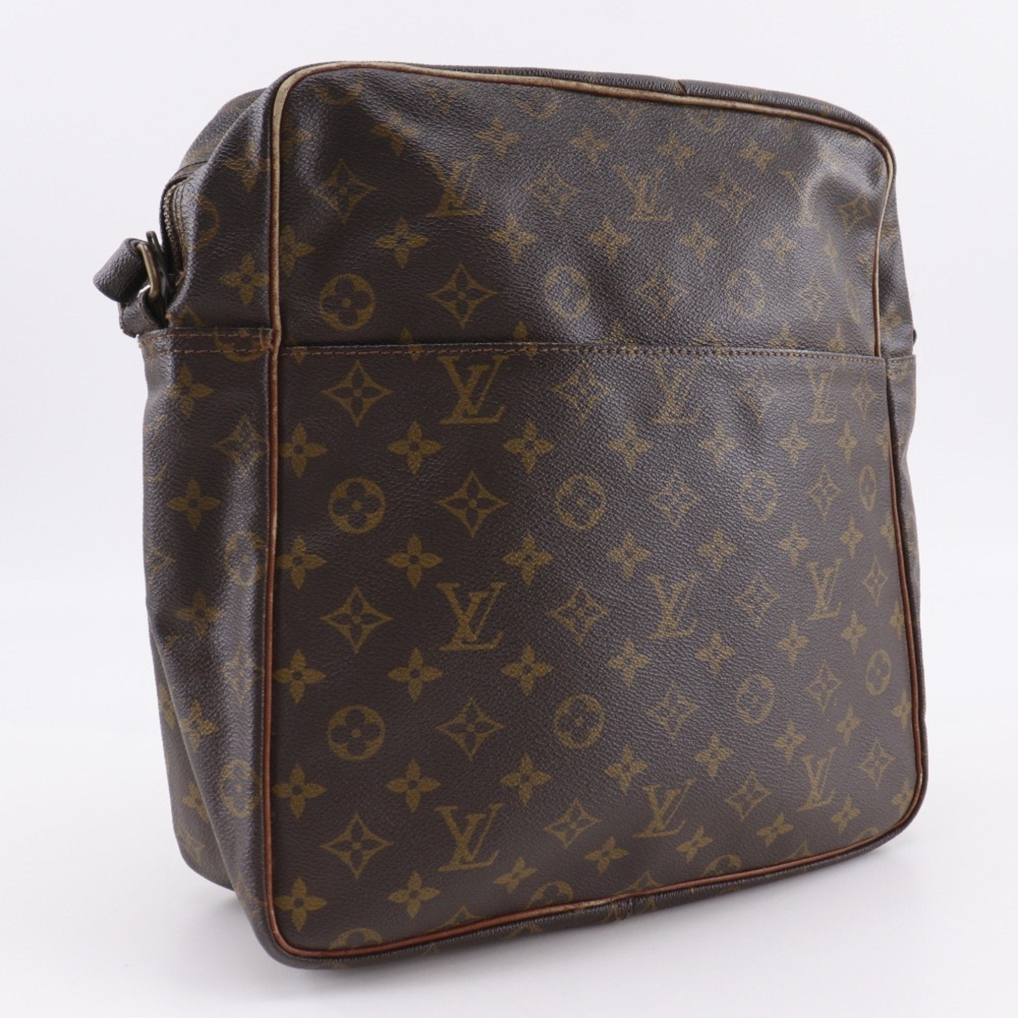 Louis Vuitton Brown Monogram Canvas Shoulder Bag
