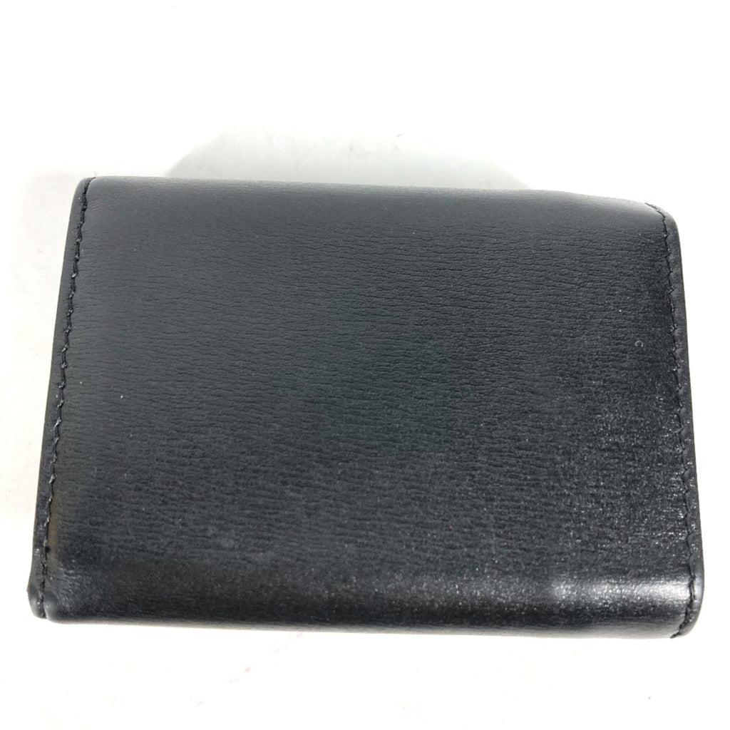 Fendi Black Leather Wallet (Tri-Fold)