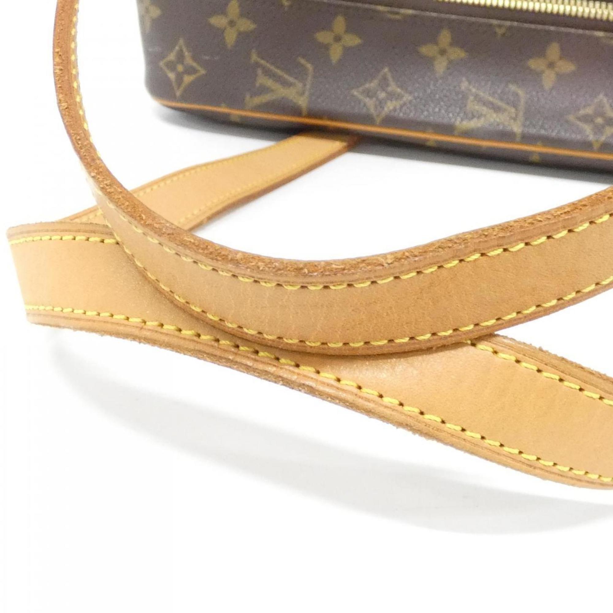 Louis Vuitton Marron Coated Canvas Shoulder Bag
