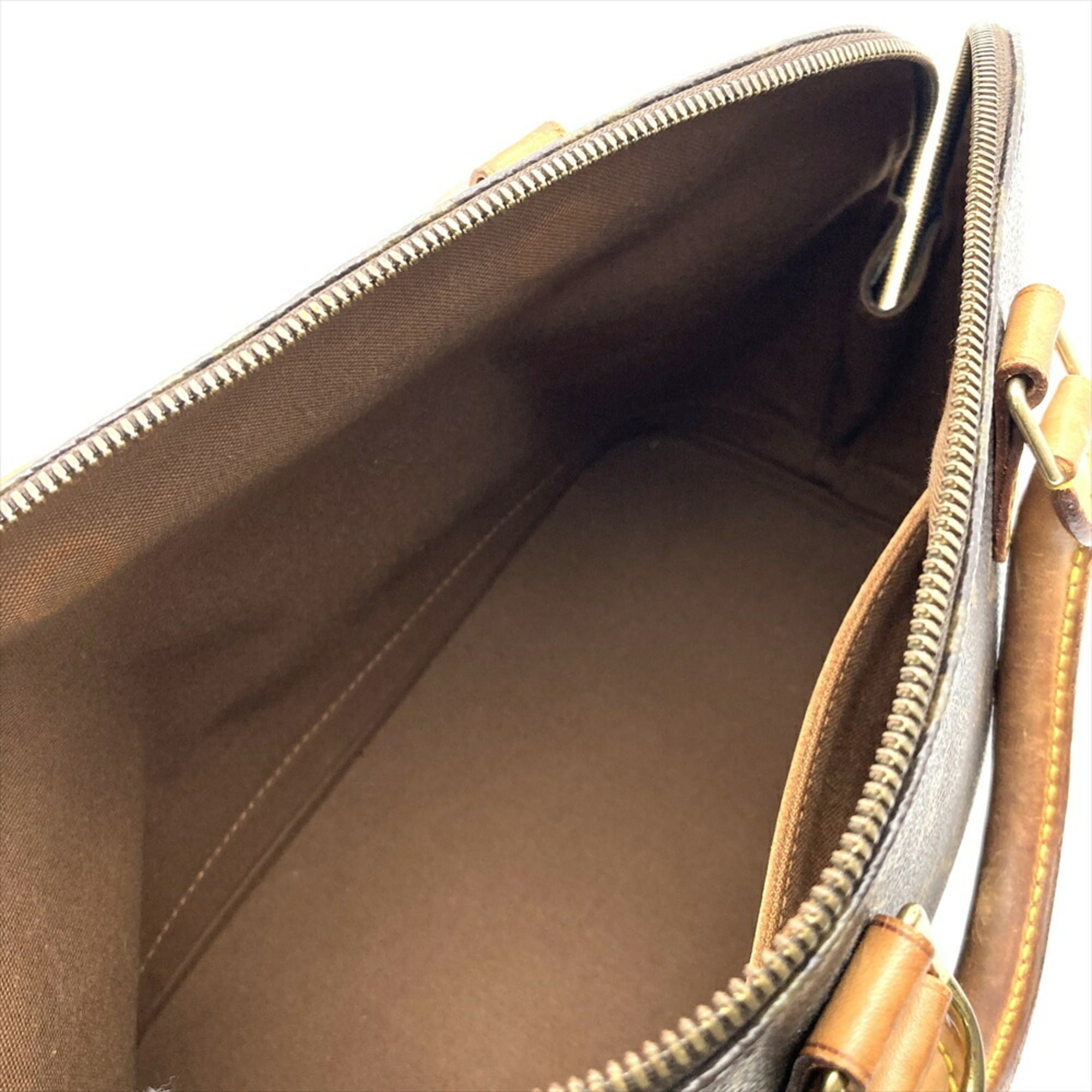 Louis Vuitton Brown Monogram Canvas Handbag