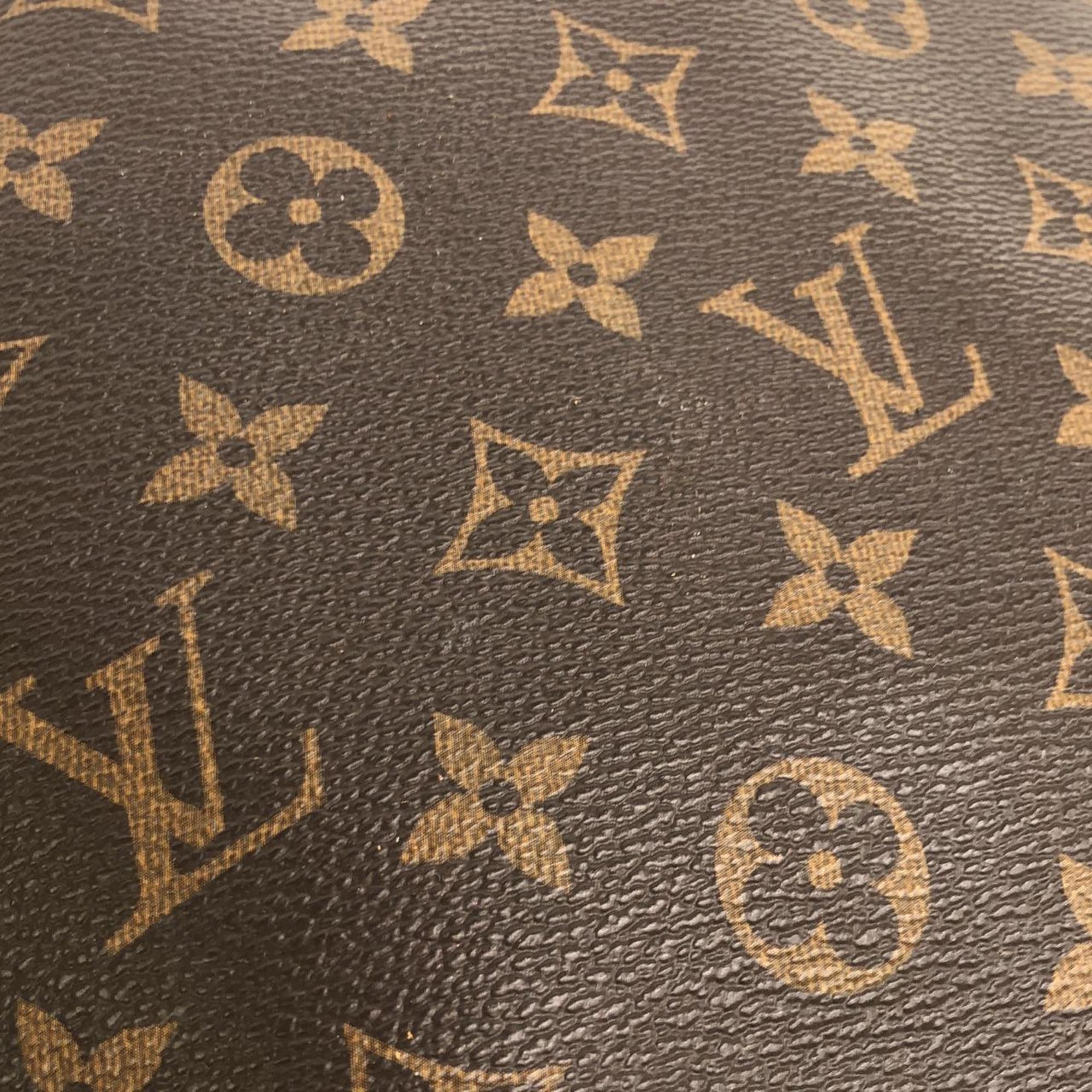 Louis Vuitton Marron Coated Canvas Shoulder Bag