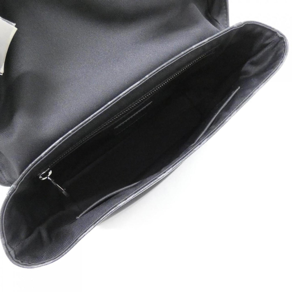 Louis Vuitton Black Coated Canvas Shoulder Bag
