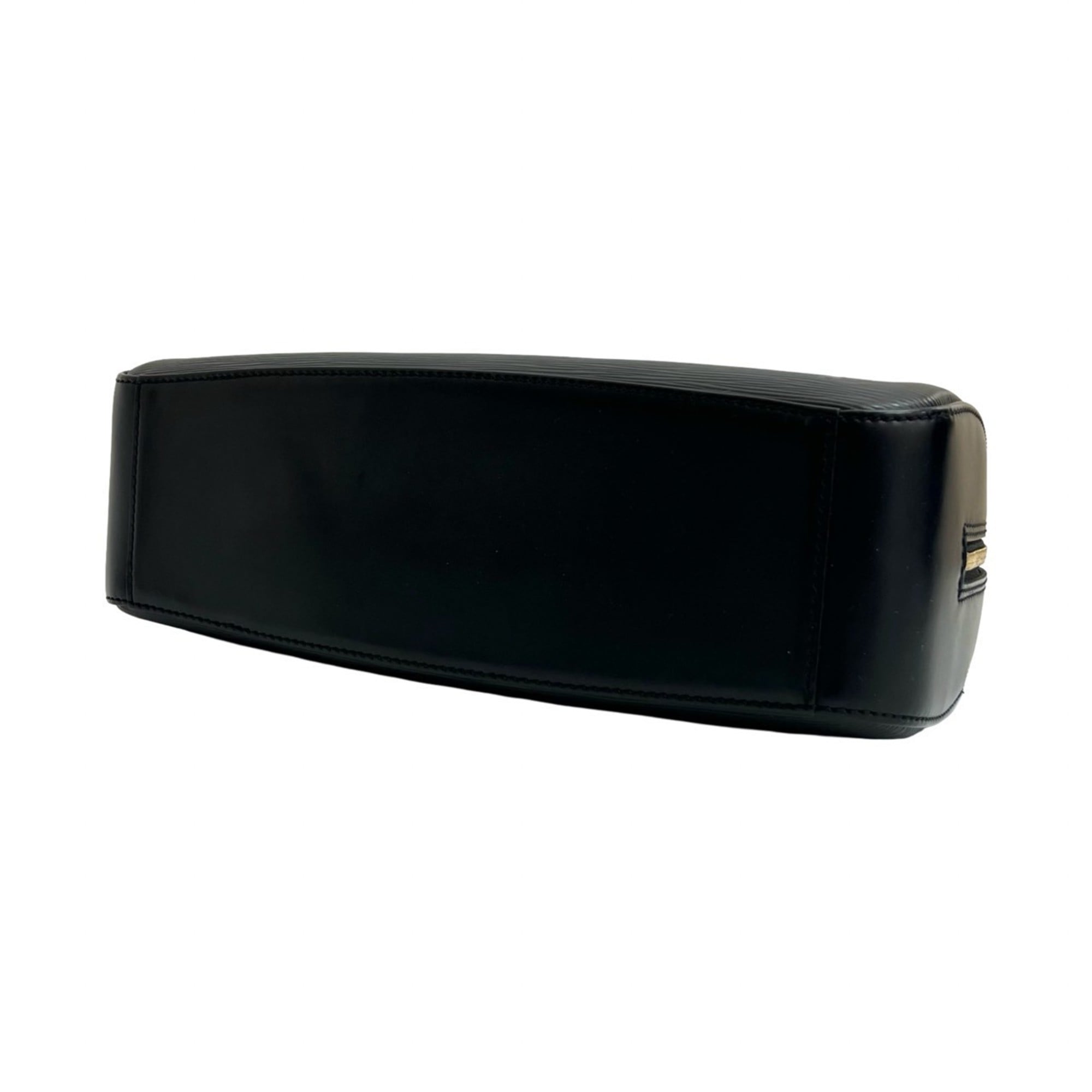Louis Vuitton Black Epi Leather Boston Bag Handbag