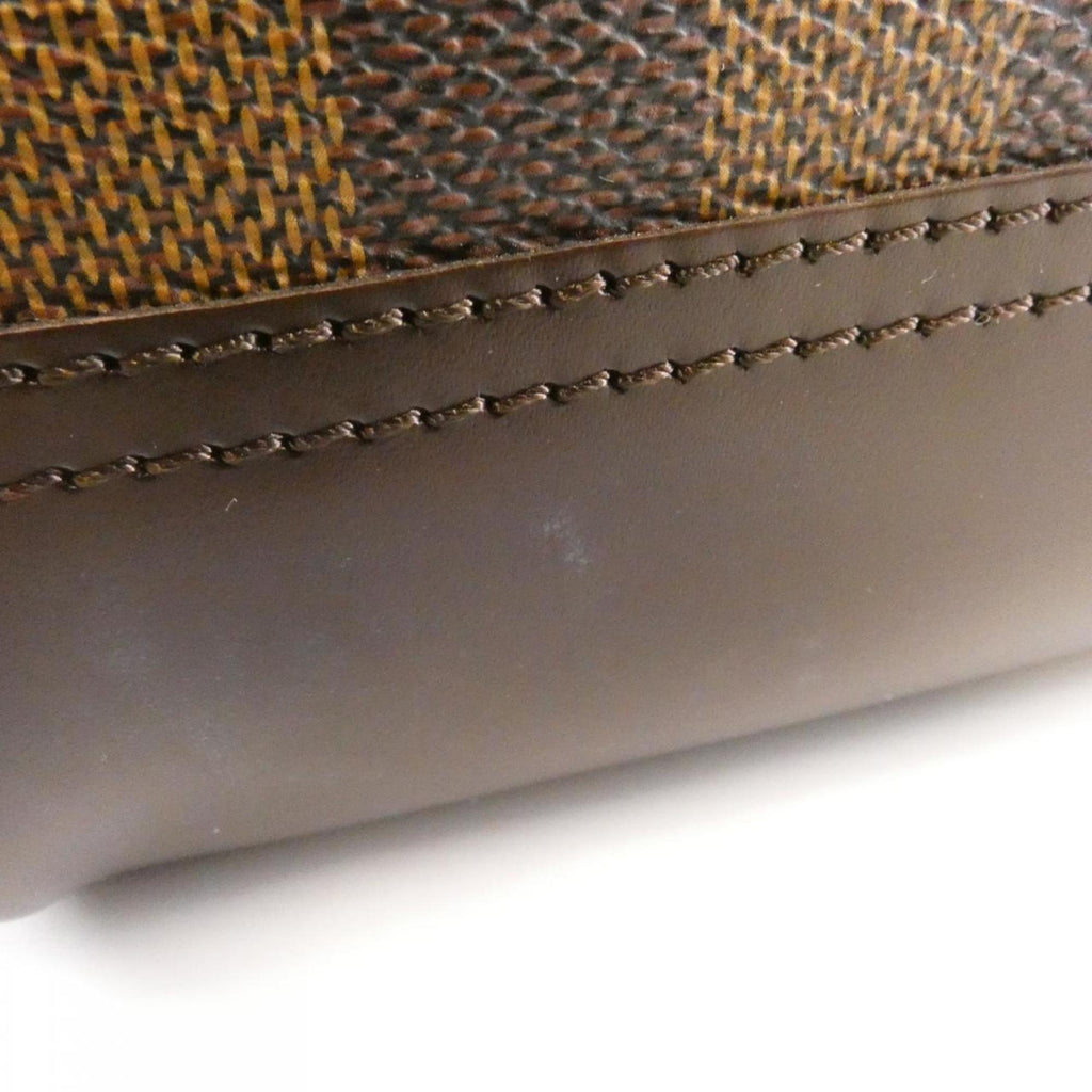 Louis Vuitton Brown Coated Canvas Handbag