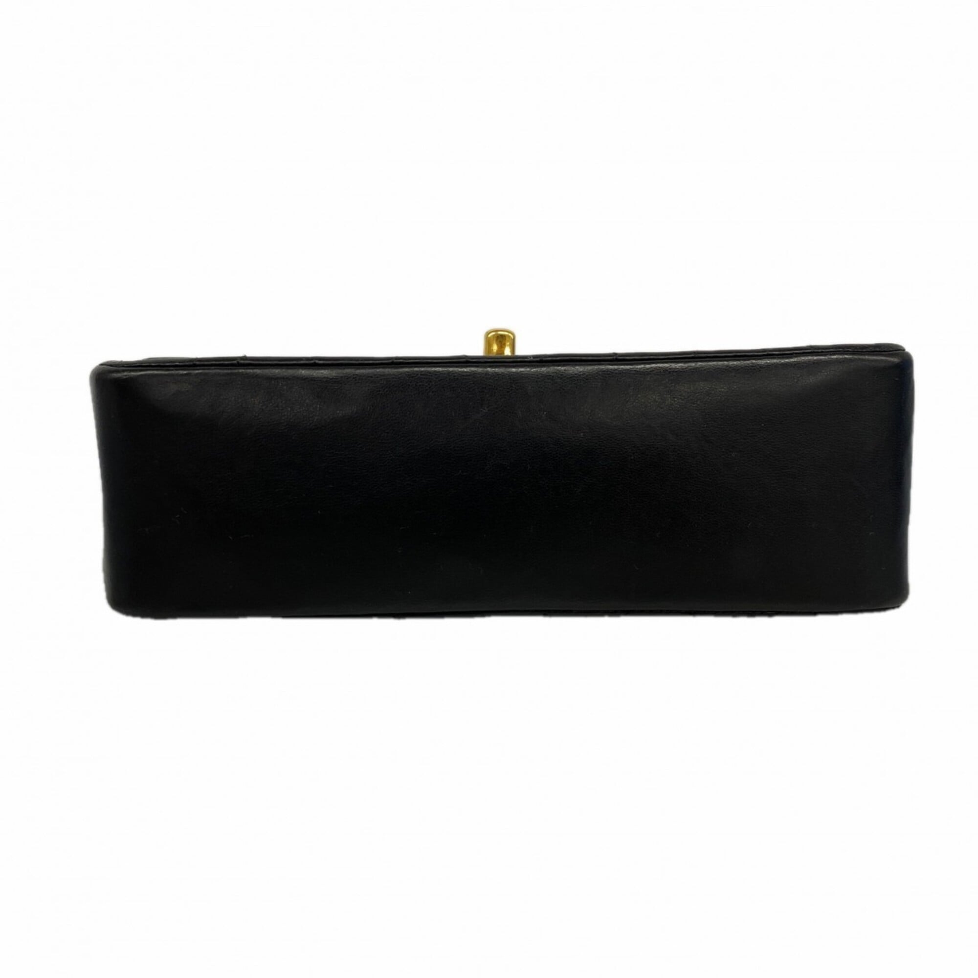 Chanel Black Leather Shoulder Bag