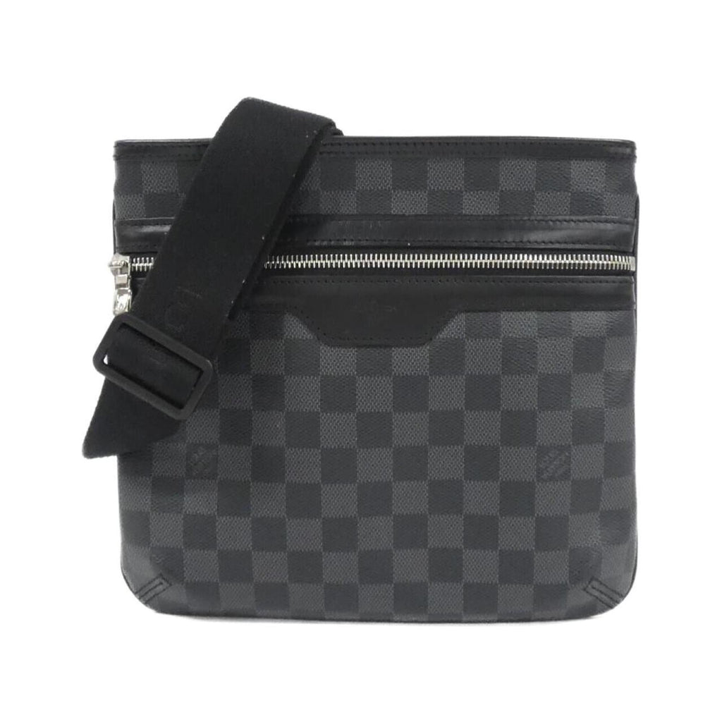 Louis Vuitton Graphite Gray Coated Canvas Shoulder Bag