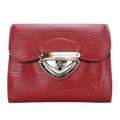 Louis Vuitton Ruby Epi Leather Wallet (Tri-Fold)