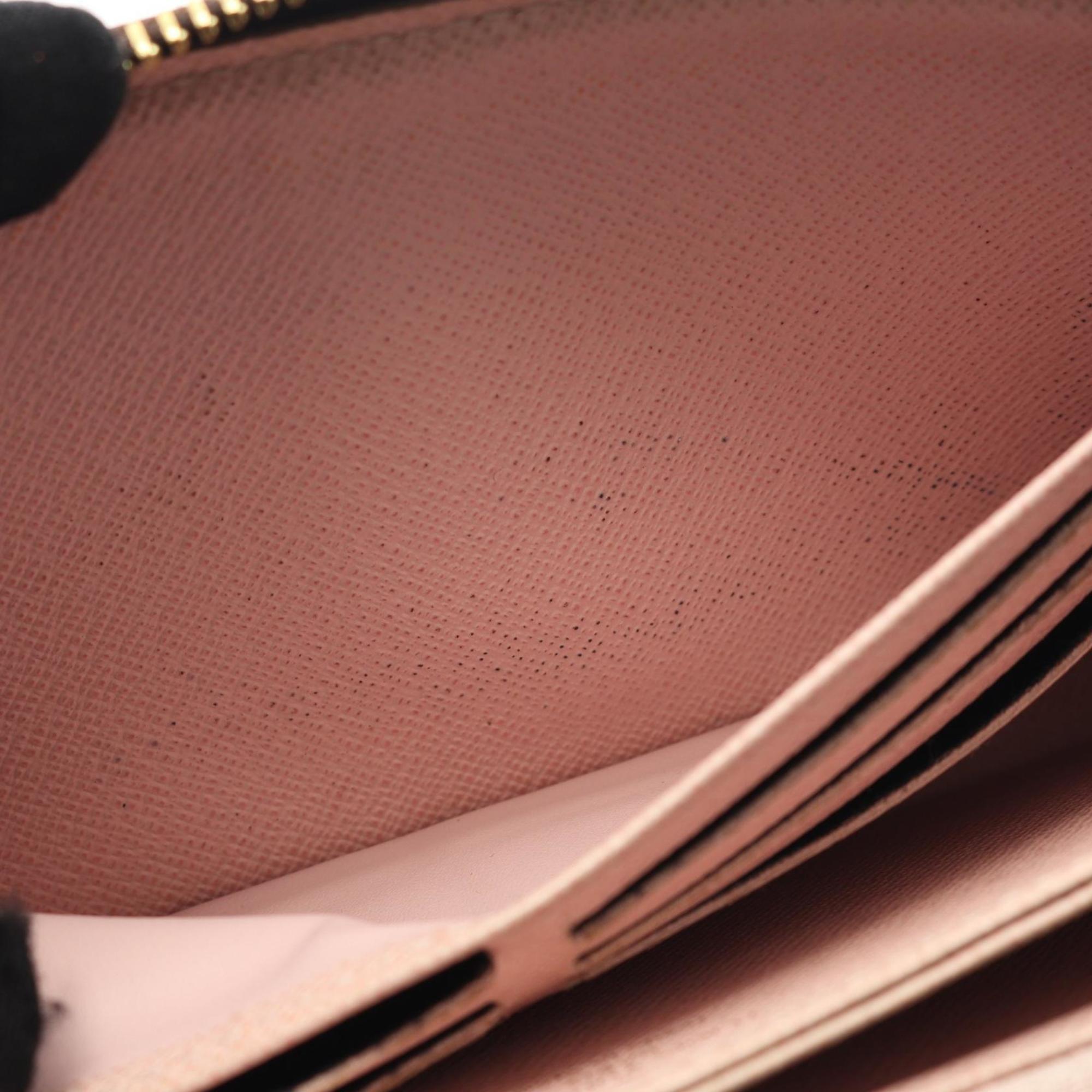 Louis Vuitton Brown Monogram Pink Rose Ballerine Monogram Long Wallet
