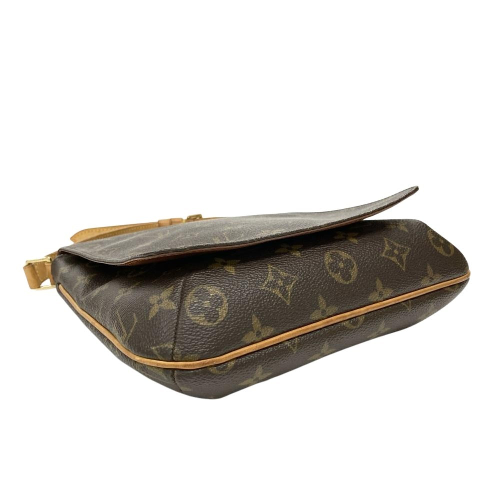 Louis Vuitton Brown Monogram Canvas Shoulder Bag