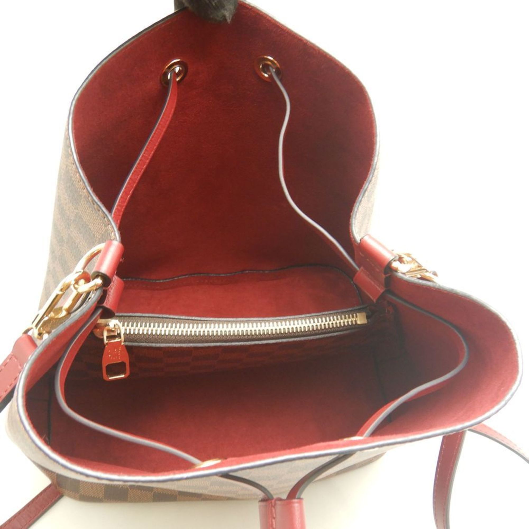 Louis Vuitton Brown Pvc Shoulder Bag