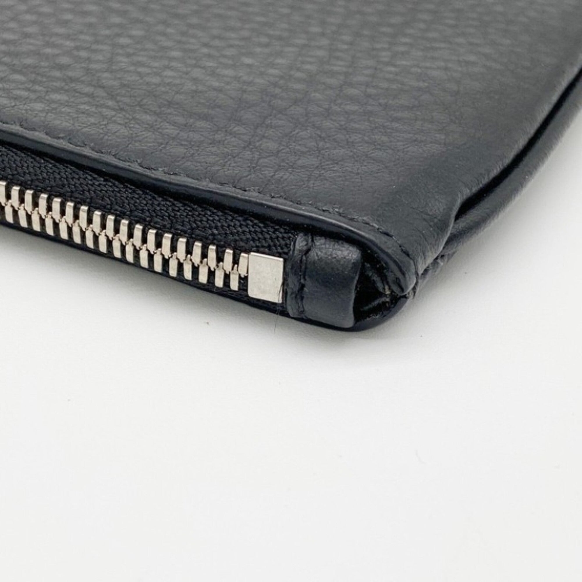 Balenciaga Black Leather Pouch