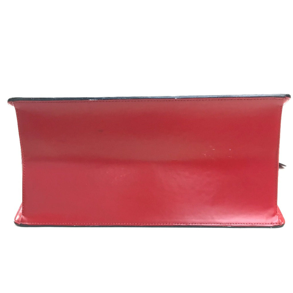 Louis Vuitton Red Leather Handbag