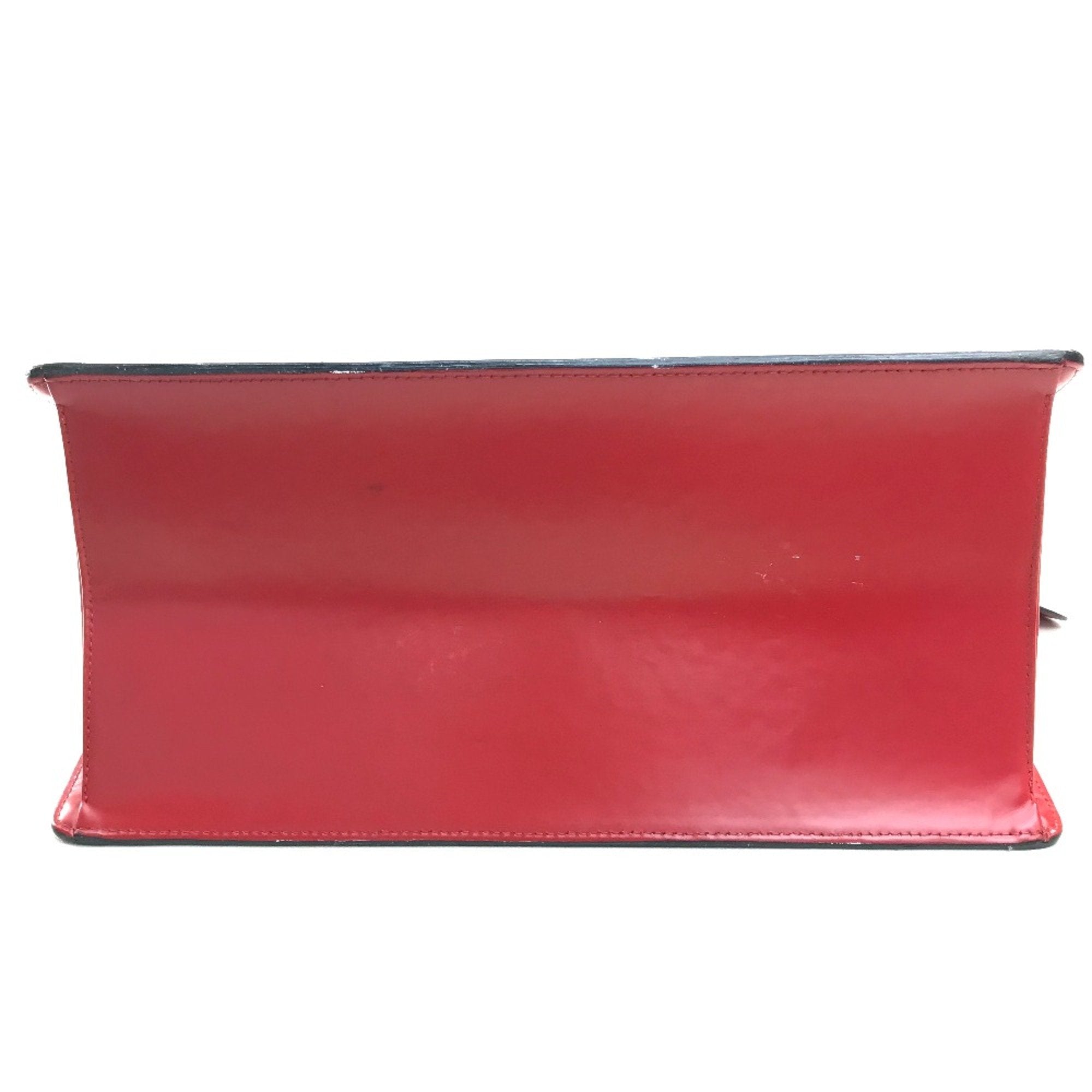 Louis Vuitton Red Leather Handbag