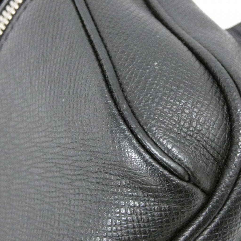 Louis Vuitton Black Leather Shoulder Bag