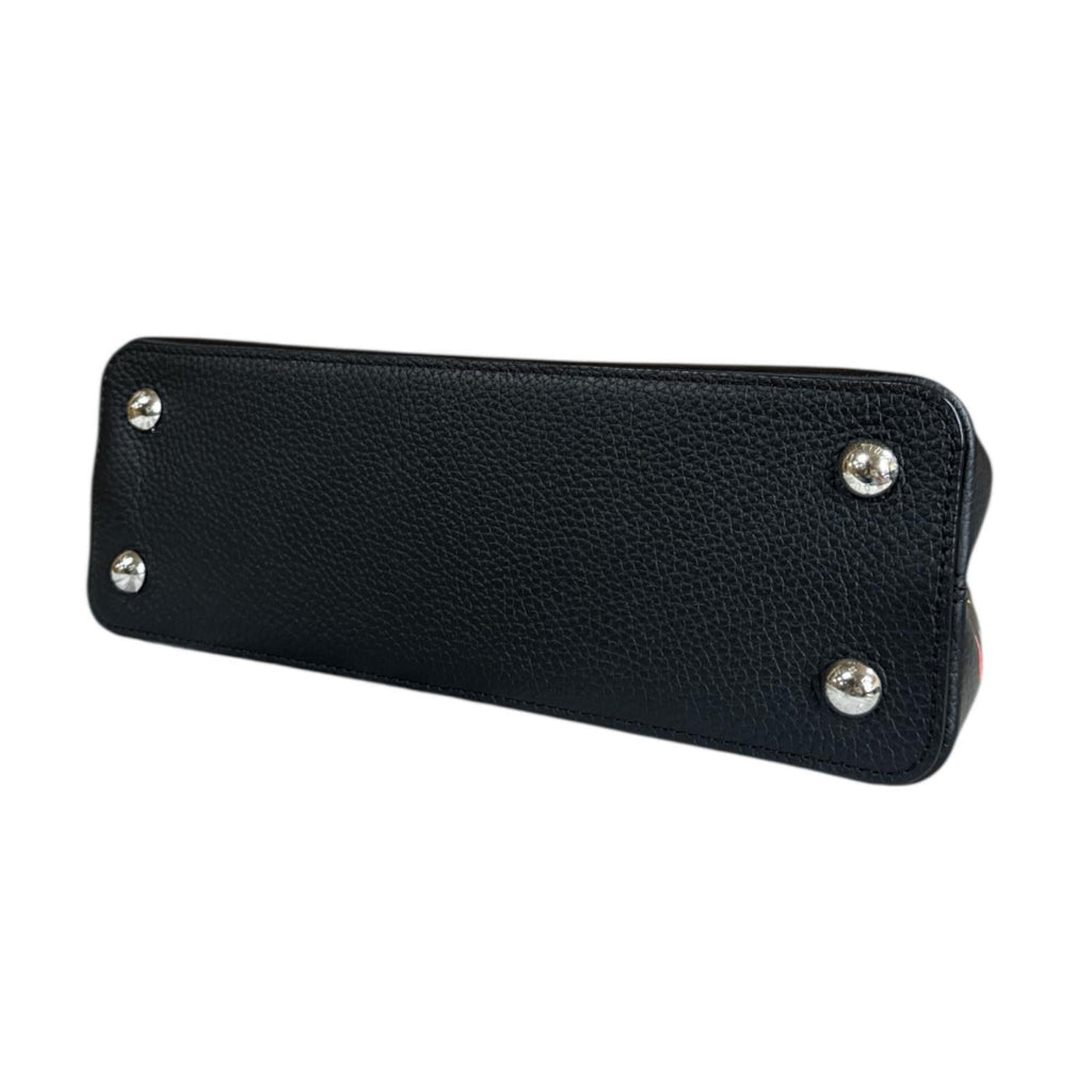 Louis Vuitton Black Multi-Color Leather Shoulder Bag