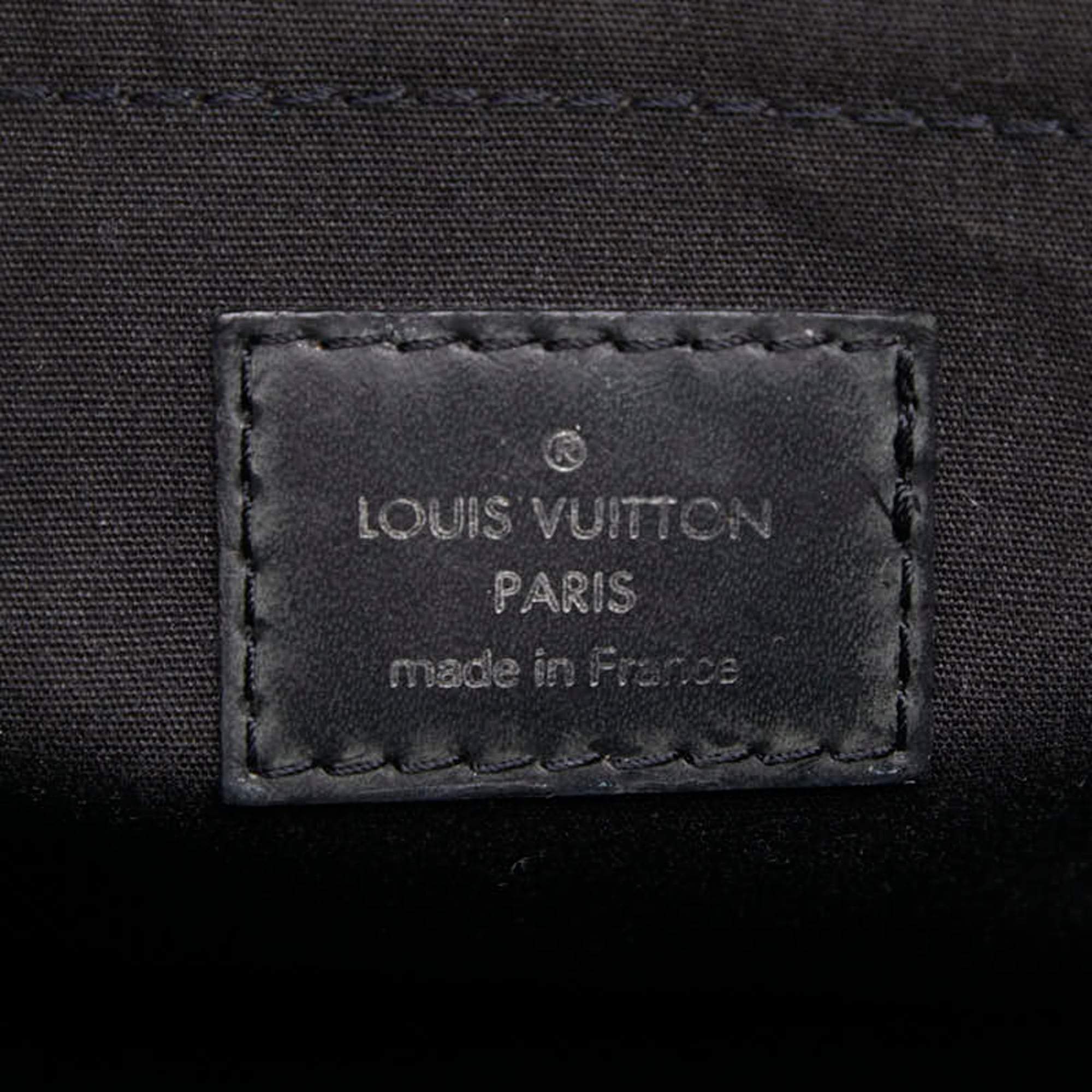 Louis Vuitton Black Noir Leather Handbag