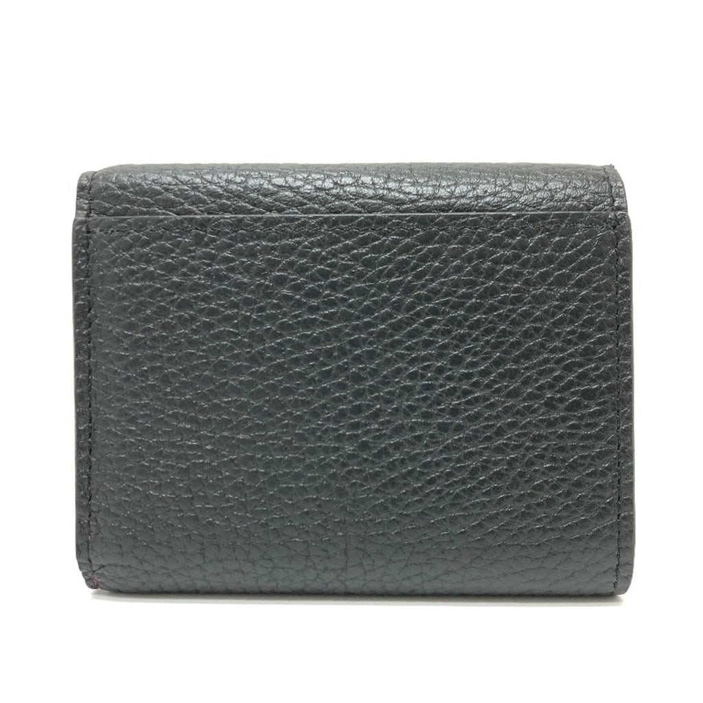 Louis Vuitton Bicolor Black Noir Pink Leather Coin Purse/Coin Case