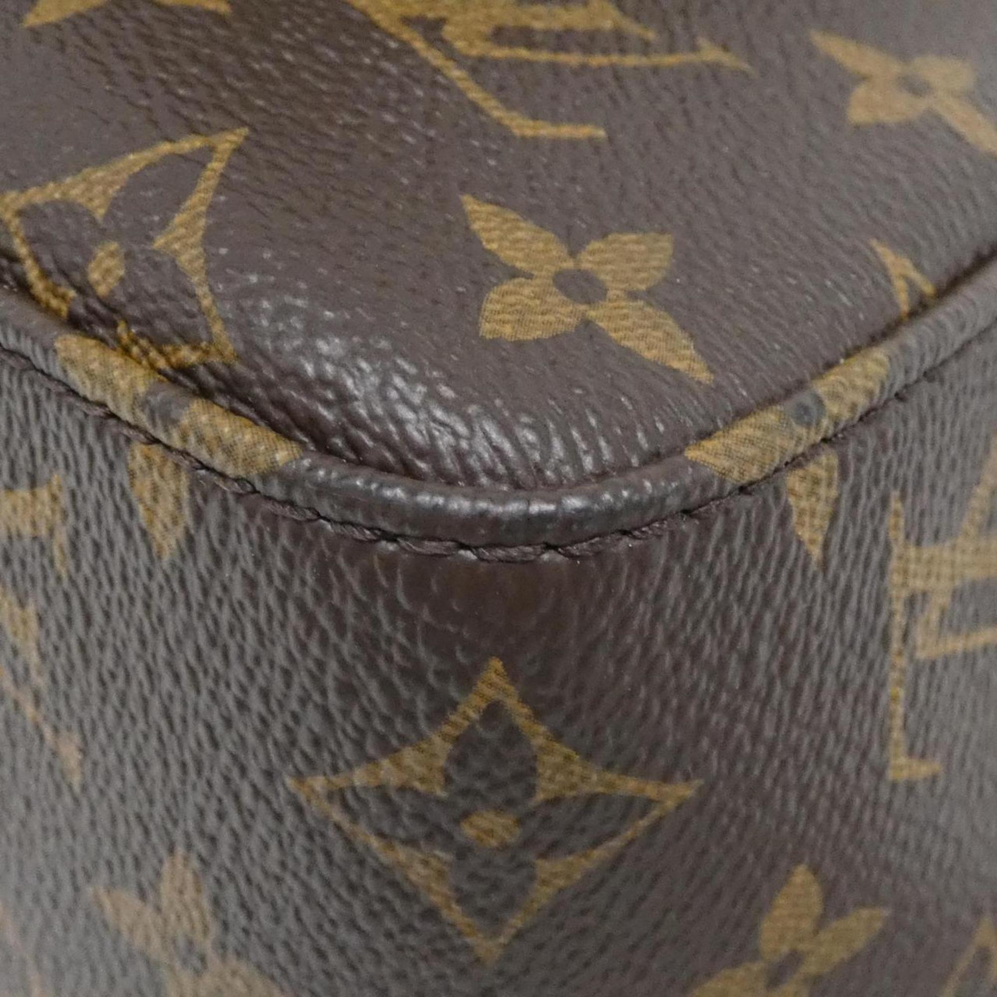 Louis Vuitton Brown Coated Canvas Backpack
