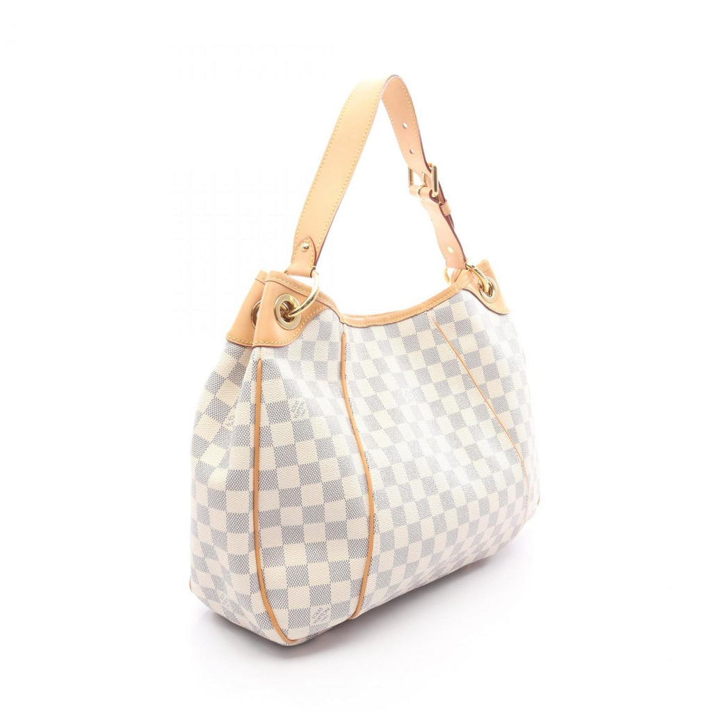 Louis Vuitton Damier Azur White Coated Canvas Shoulder Bag