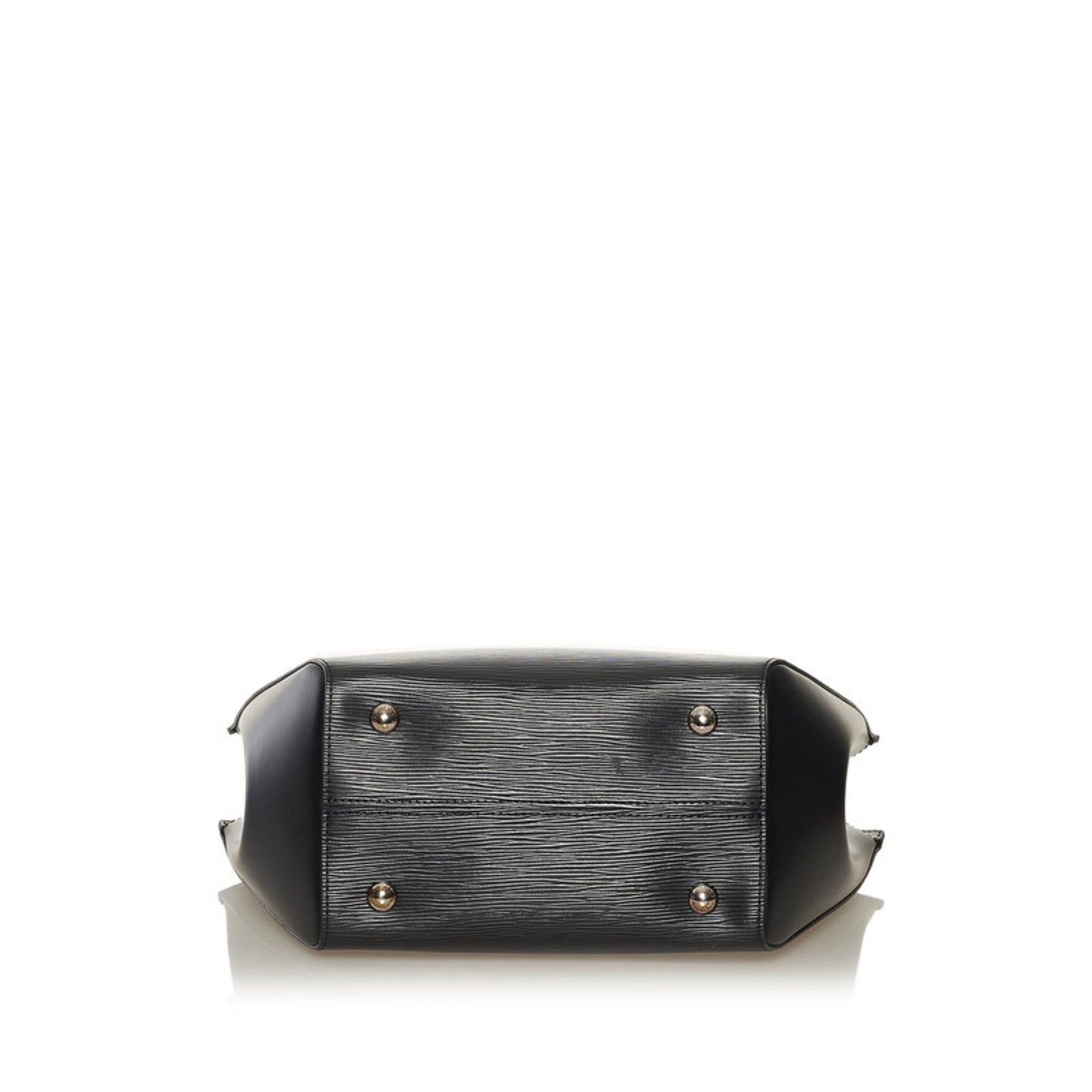 Louis Vuitton Epi Saint-Jacques Tote Bag M50042 Noir Black Leather Ladies LOUIS VUITTON
