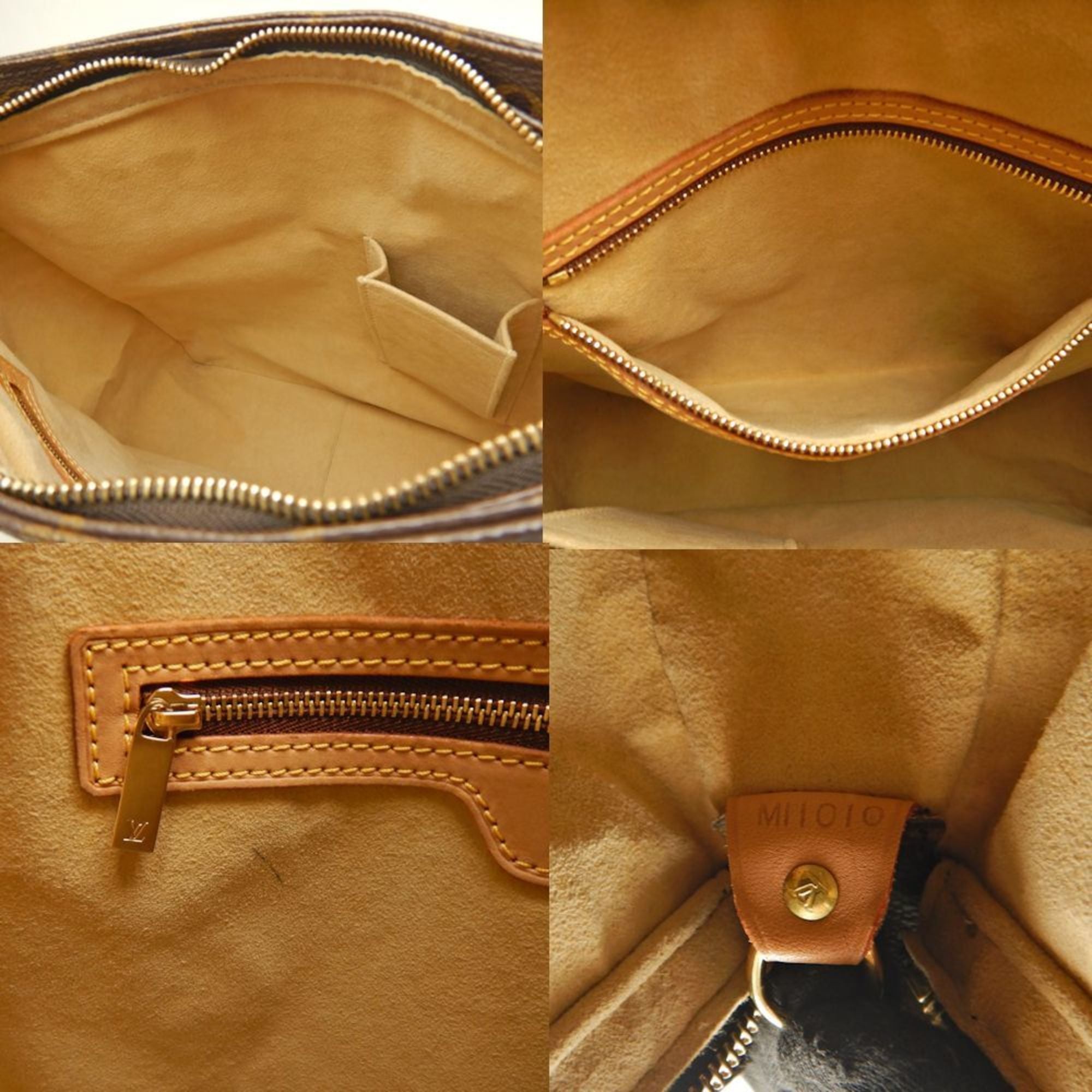 Louis Vuitton Monogram Brown Pvc Shoulder Bag