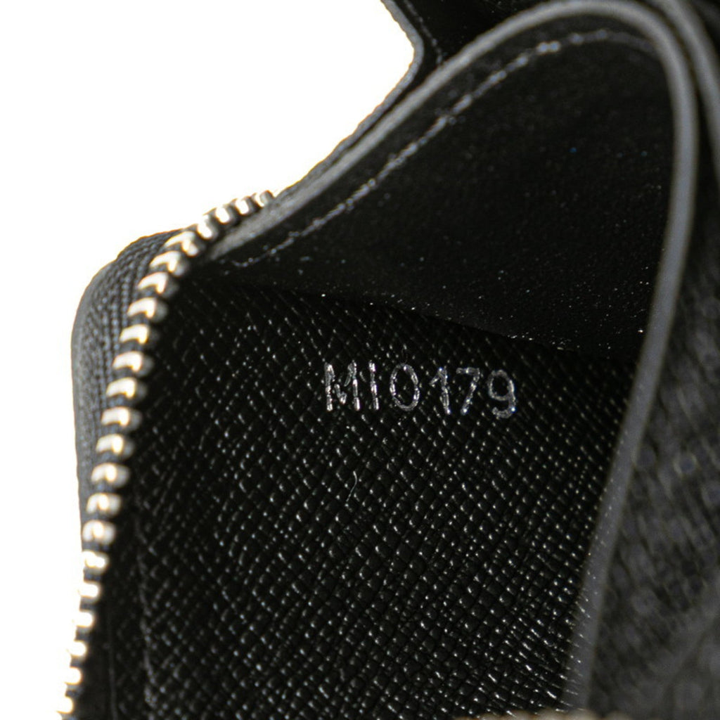 Louis Vuitton Taiga Ardoise Black Leather Coin Purse/Coin Case