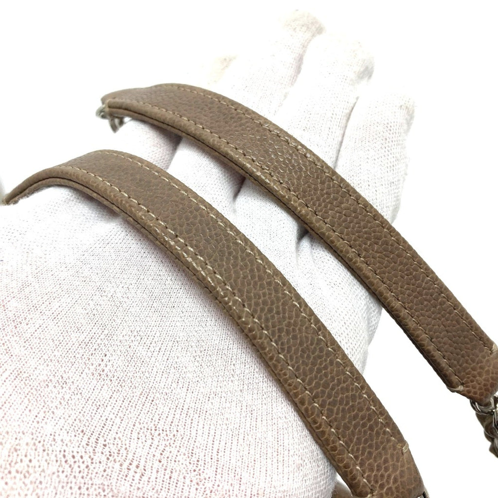 Chanel Brown Leather Shoulder Bag