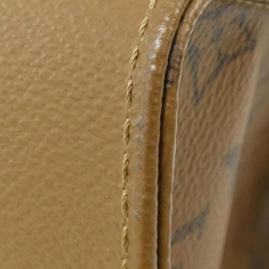 Louis Vuitton Marron Coated Canvas Handbag